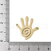 304 Stainless Steel Pendants STAS-E501-15G-3