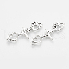 Tibetan Style Alloy Links connectors TIBE-N003-10AS-LF-1