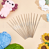 Unicraftale 14Pcs 14 Style Iron Thin Knitting Needles AJEW-UN0001-60-4
