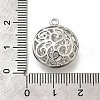 Brass with Cubic Zirconia Pendants KK-E792-28P-02-3