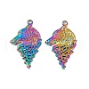 Ion Plating(IP) 304 Stainless Steel Pendants STAS-B031-25R-2
