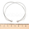 304 Stainless Steel Cuff Bangles BJEW-L682-033P-5