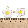 Alloy Enamel Pendants ENAM-O001-06A-G-3