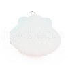 Opaque Resin Pendants X-RESI-S356-059B-05-2