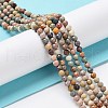 Natural Agate Beads Strands G-G991-A03-A-01A-5