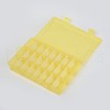 Plastic Removable Bead Containers CON-WH0070-84A-2