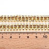 Iron Rhinestone Cup Chains CH-T006-04G-01-3