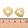 304 Stainless Steel Pave Natural White Shell Pendants STAS-N109-203G-3