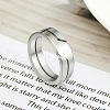 304 Stainless Steel Finger Rings FS-WGF5903-03-1