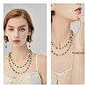 ARRICRAFT Round Frosted Natural TaiWan Jade Beads Strands G-AR0001-24-6