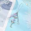 Imitation Gemstone Acrylic Mobile Straps HJEW-JM02637-04-2