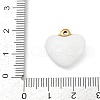 304 Stainless Steel Enamel Pendants STAS-Q350-19G-4