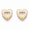 Rack Plating Alloy Enamel Pendants PALLOY-N172-066-2