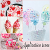 SUNNYCLUE Valentine's Day Lip Handmade Polymer Clay Cabochons CLAY-SC0001-97B-5