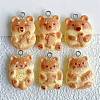 Cute Resin Pendants RESI-V005-005-1