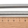 Non-Tarnish 304 Stainless Steel Herringbone Chains Necklaces NJEW-G340-03P-5