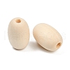 Wood European Beads WOOD-F017-04-2