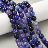 Natural Agate Beads Strands G-M437-C01-01U-5