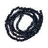 Opaque Solid Color Imitation Jade Glass Beads Strands EGLA-A044-P1mm-D16-3