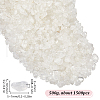 SOFPLATE 500G Natural Quartz Crystal Chips Beads G-SP0001-08-2