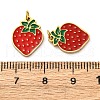 304 Stainless Steel Enamel Pendants STAS-E550-57G-3