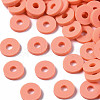 Handmade Polymer Clay Beads CLAY-R067-6.0mm-B19-1