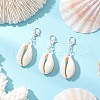 Natural Shell Pendant Decoration HJEW-JM03189-03-3