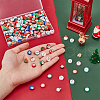 SUNNYCLUE 220pcs 11 styles Handmade Polymer Clay Beads CLAY-SC0001-84-3