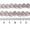 Electroplate Glass Beads Strands EGLA-C010-01A-PL04-4