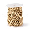 Oval Oxidation Aluminum Curb Chains CHA-K003-07G-1