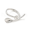 Brass Open Cuff Ring Settings KK-G518-10P-02-2