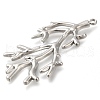 Anti-Tarnish 304 Stainless Steel Big Pendants STAS-I310-02P-2