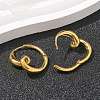 304 Stainless Steel Stud Earrings EJEW-M069-03G-3