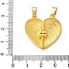 Alloy Enamel Split Pendants STAS-M114-05G-3