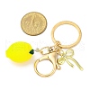 Fruit Acrylic/Resin Pendant Keychain KEYC-JKC01196-02-4