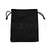 Velvet Jewelry Drawstring Storage Pouches ABAG-P013-02C-01-1