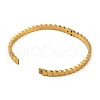 Ion Plating(IP) 304 Stainless Steel Hinged Bangles for Women BJEW-D048-11G-3