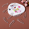 Iron Brooch Findings IFIN-TAG0001-02-7
