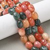 Dyed Natural Malaysia Jade Beads Strands G-P528-I08-01-5