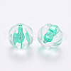 Transparent Acrylic Beads TACR-S154-19A-68-2