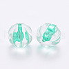 Transparent Acrylic Beads TACR-S154-19A-68-2