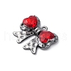 Rack Plating Alloy Rhinestone Pendants PALLOY-V002-01B-2