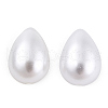 ABS Plastic Imitation Pearl Cabochons SACR-T015-13-01-4