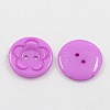 Acrylic Sewing Buttons for Clothes Design X-BUTT-E083-A-M-3
