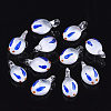 Handmade Lampwork Pendants LAMP-N021-002A-1