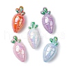 UV Plating Acrylic Beads PACR-M005-06B-1