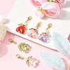 Angel Transparent Acrylic Pendant Decorations HJEW-JM03459-02-1