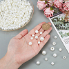  300Pcs 3 Styles ABS Plastic Imitation Pearl Beads KY-NB0001-72-3