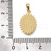 Brass Shell Pendants KK-D328-01G-A-3