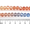Transparent Painted Glass Beads Strands X1-DGLA-A034-T8mm-A02-3